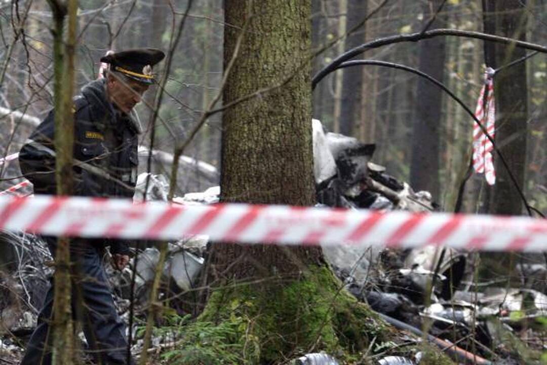 Netoli Minsko - lėktuvo iš Rusijos katastrofa