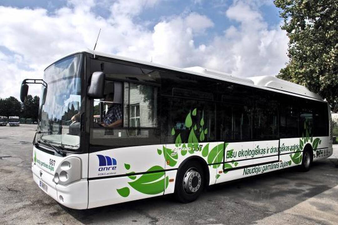 Naujas autobusas Klaipėdoje važinės tik savaitę