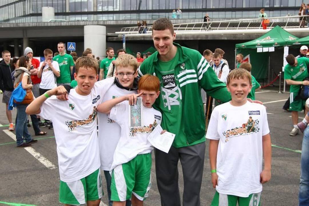 Naujieji LKL čempionai šėliojo „Žalgirio“ 3 prieš 3 turnyre