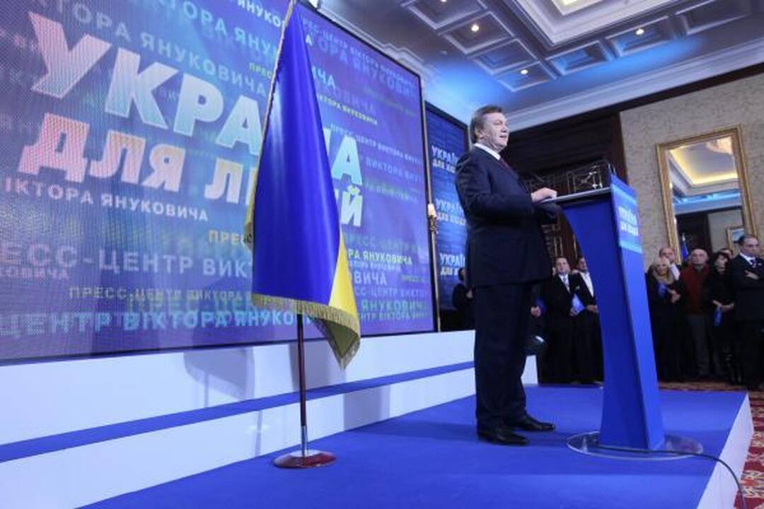 Ukrainos prezidento rinkimai: J.Tymošenko jau nebepavys V.Janukovyčiaus (papildyta)