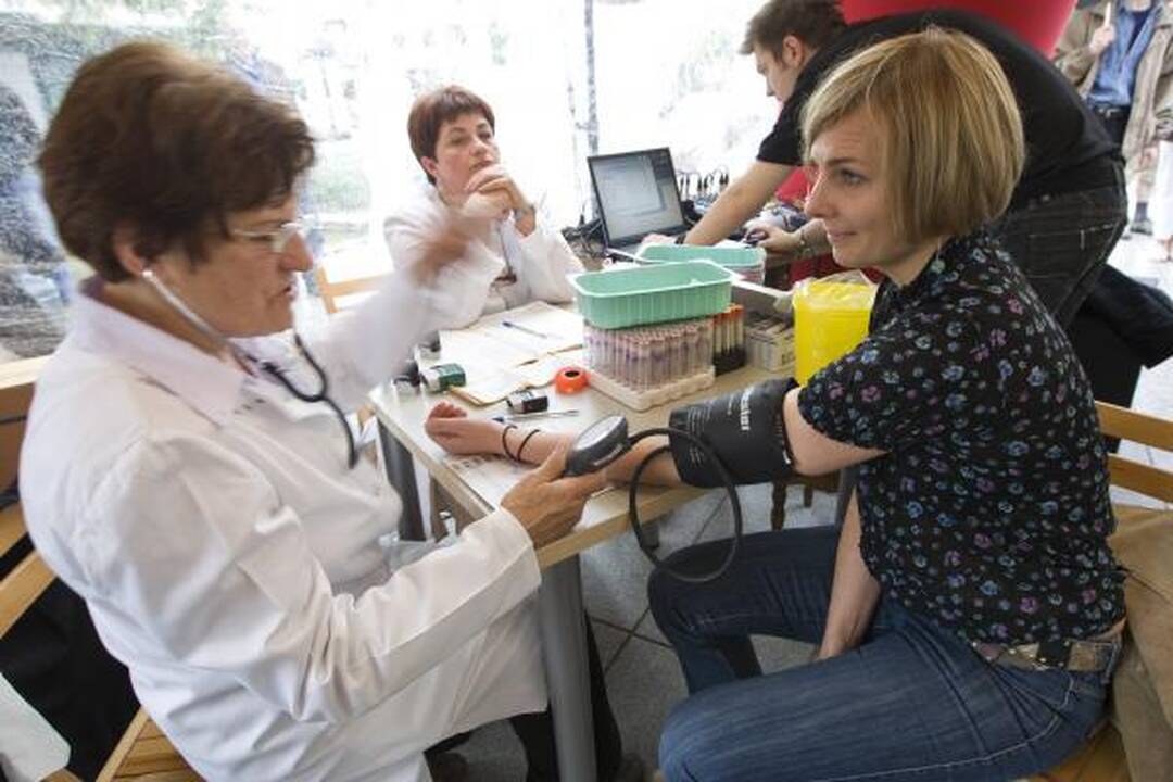 Kraujo donorų akcijoje surinkta 100 kraujo maišelių