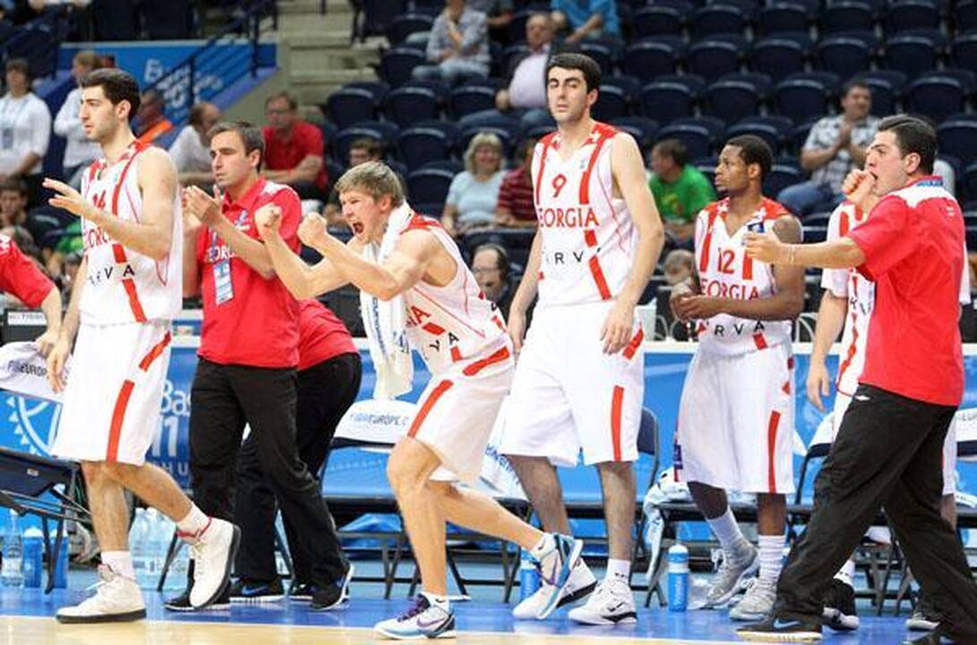 Makedonai paskutinėm sekundėm palaužė gruzinus - 65:63