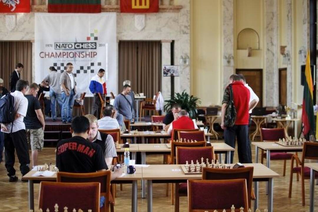 NATO šachmatų čempionate – vienintelė moteris
