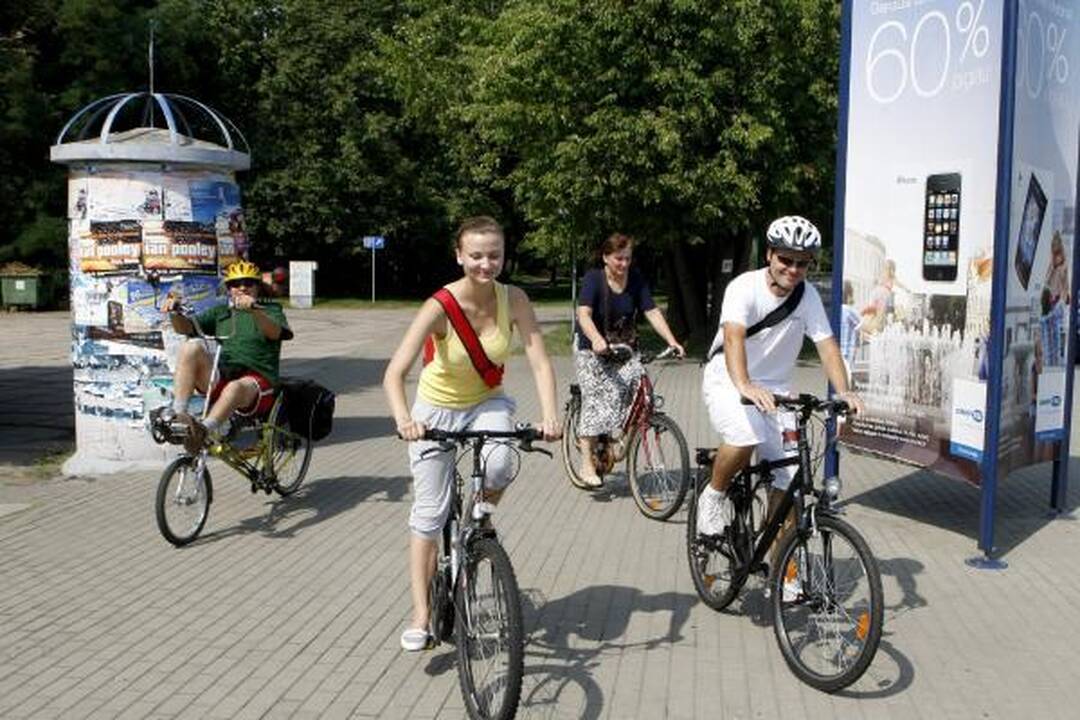 Dviratininkams – Klaipėdos valdininkų pažadai