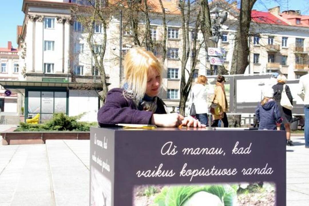 Gandriukais pabuvo daugiau kaip 300 vilniečių