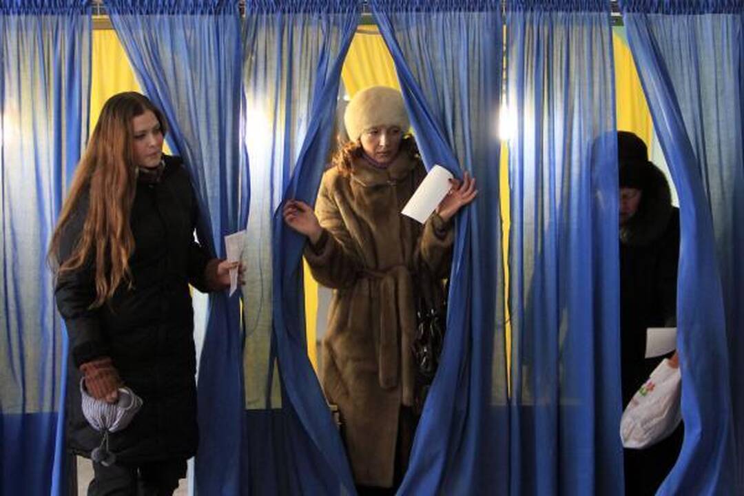 Ukrainos prezidento rinkimai: J.Tymošenko jau nebepavys V.Janukovyčiaus (papildyta)
