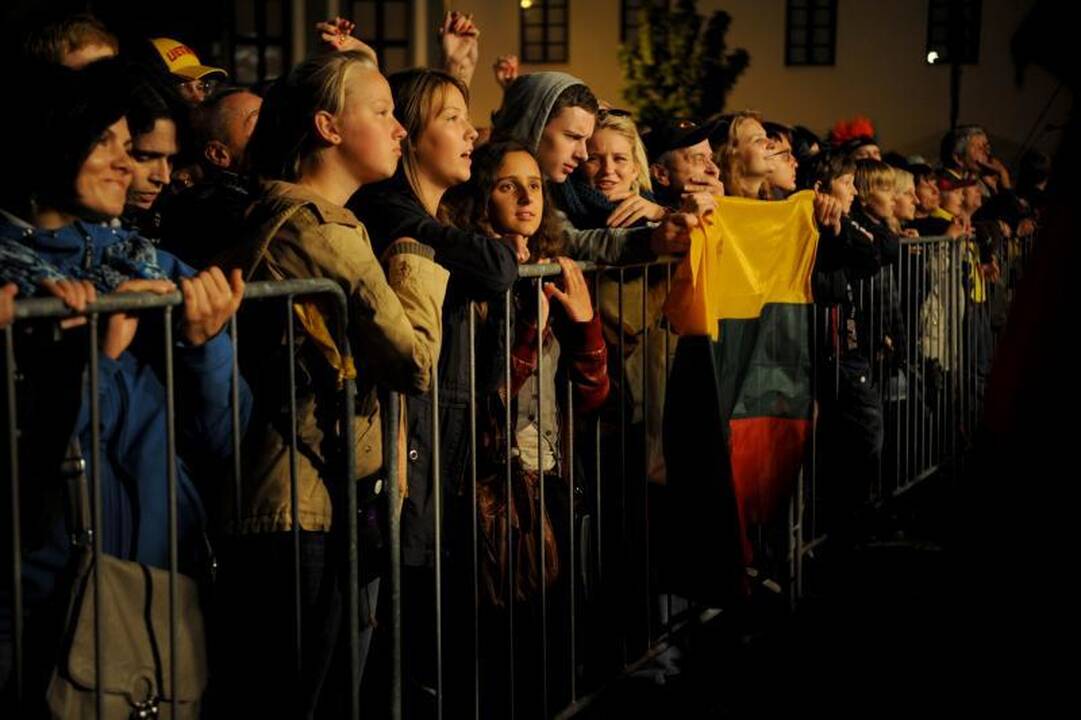 Lietuva didelėmis ovacijomis pasitiko olimpinius čempionus
