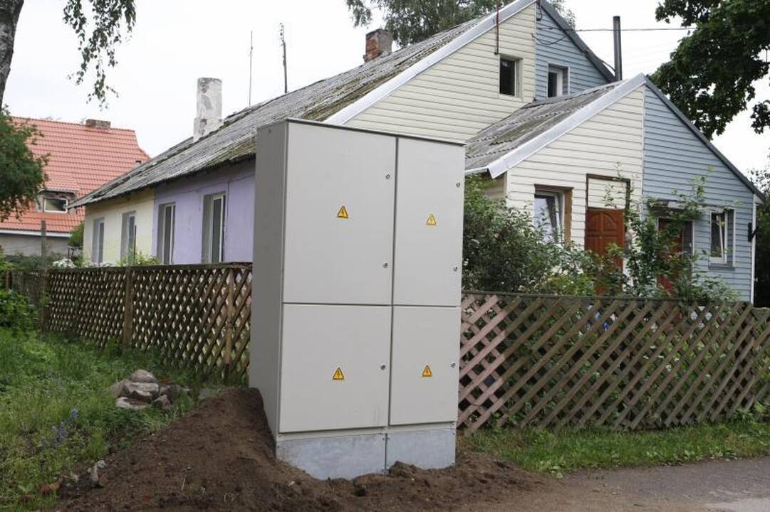 Klaipėdoje elektros skaitiklius iš namų iškels į gatvę