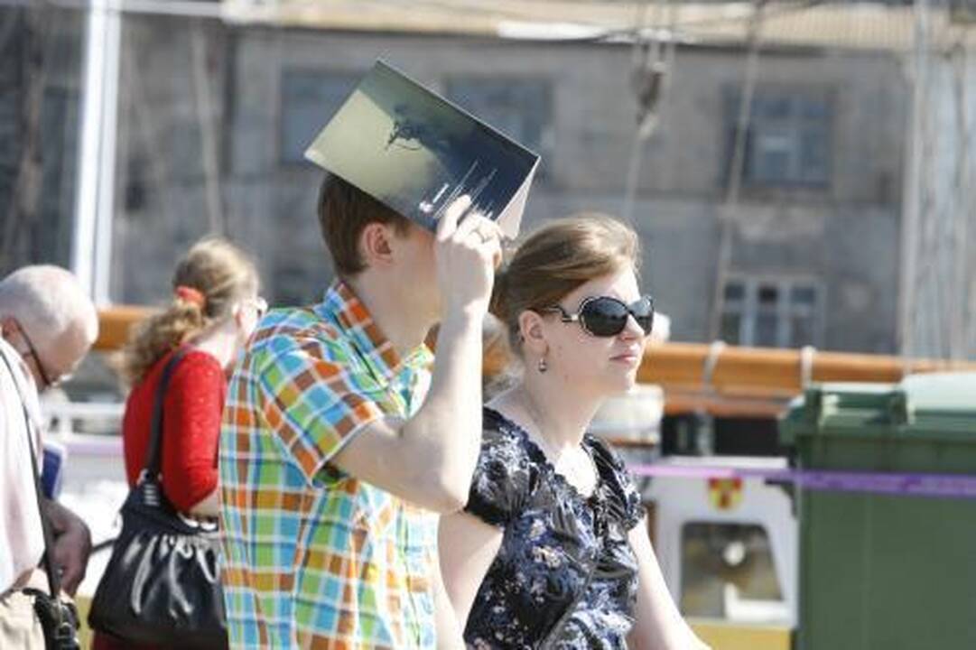 Pajūryje – karščio rekordai