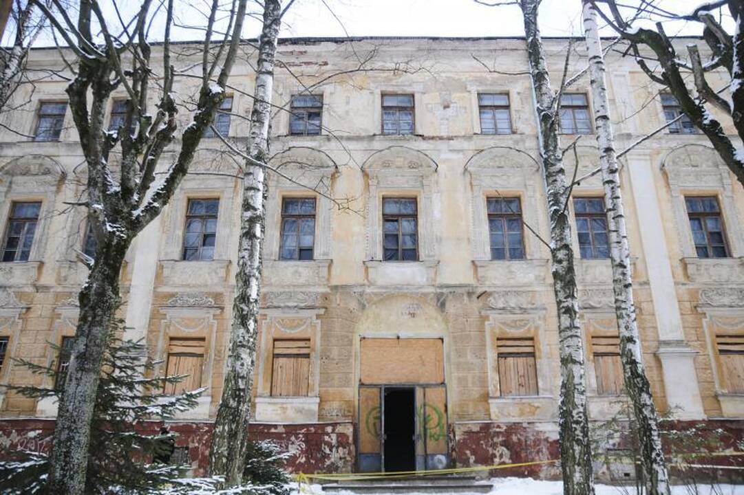 Vilniečiai viliasi, kad Sapiegų rūmai atgims