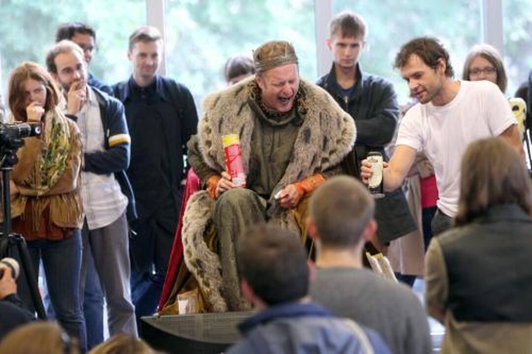Mindaugo trienalėje – šių dienų karalius Mindė