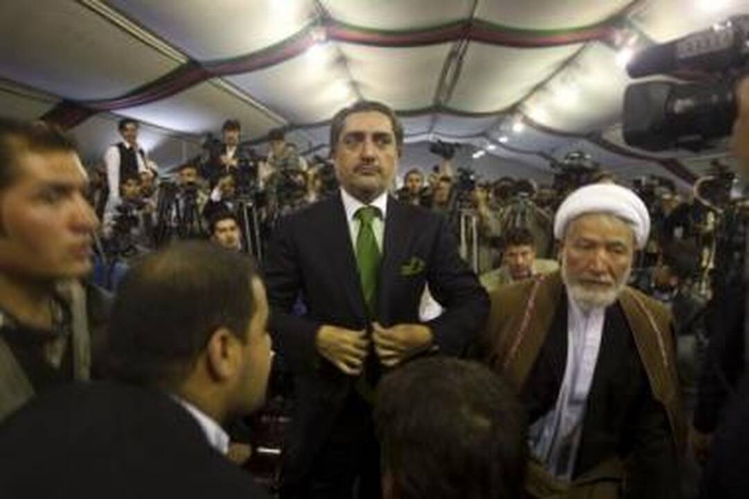 Atsakas: prezidentui H.Karzai neįvykdžius reikalavimų, opozicijos lyderis A.Abdullah (nuotr.) nutarė nedalyvauti antrajame prezidento rinkimų rate.