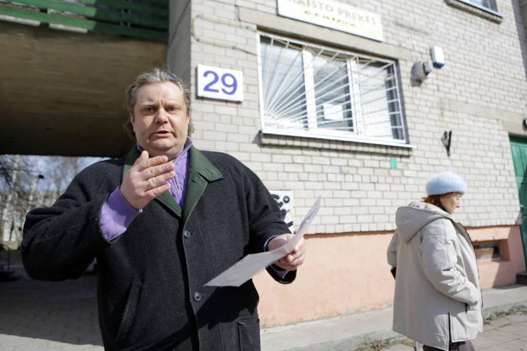 Patalpos uostamiesčio daugiabutyje - niekieno