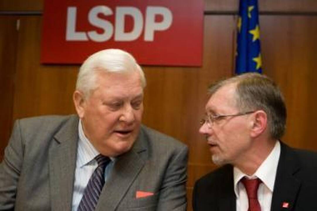 Socialdemokratai dairosi naujo vado