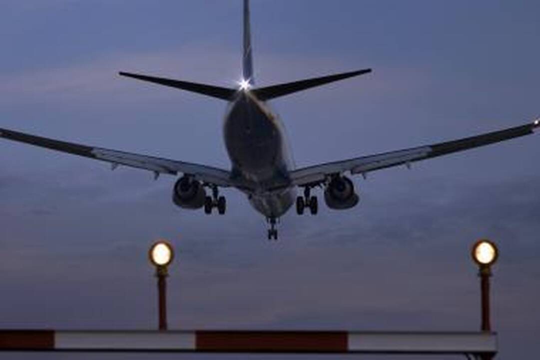 Į Palangą skrendančiame lėktuve gaisrą gesino keleiviai