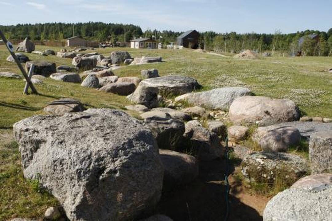 Landšafto puošyboje akmuo įgavo aukso vertę