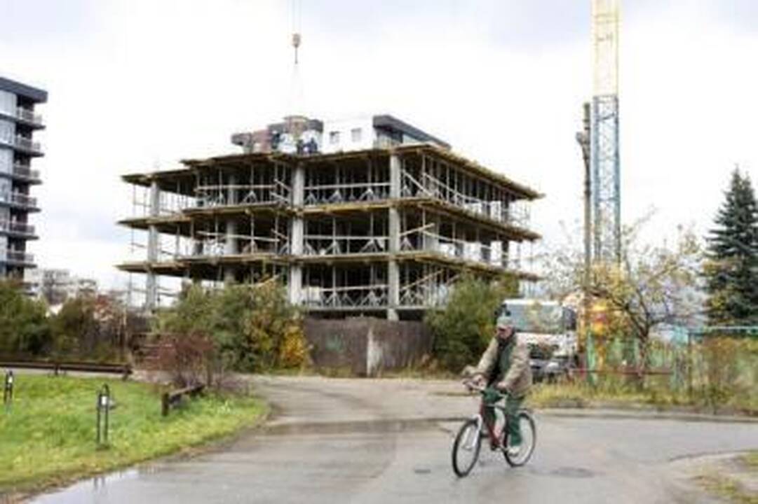 Klaipėdoje atsigauna namų statybos (papildyta)