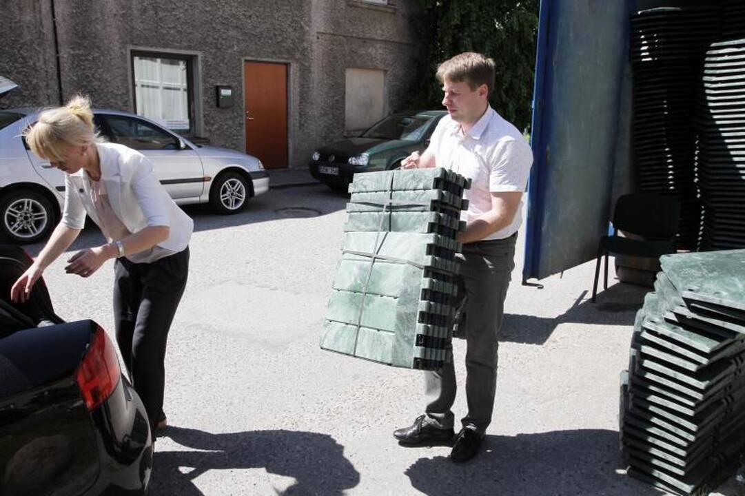 Klaipėdiečiams patiko kompostavimo konteineriai