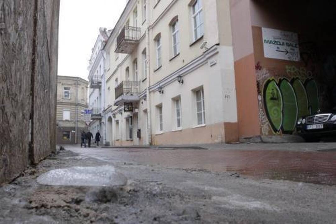Sniegas tuština vilniečių kišenes
