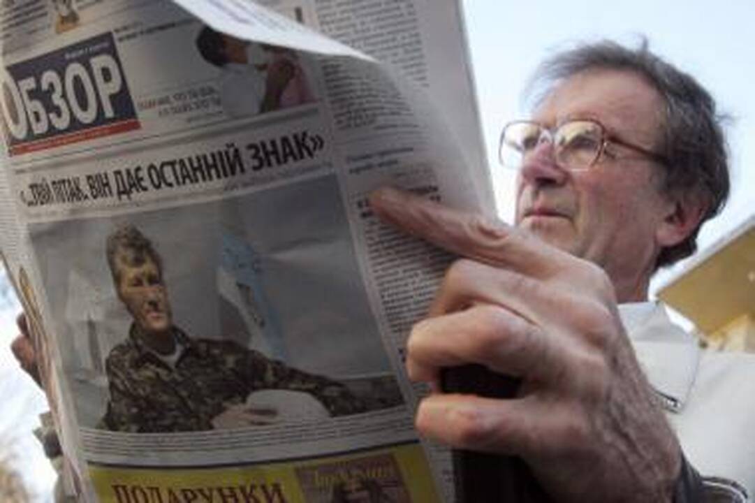 Ukrainos likimas atsidūrė tautos rankose