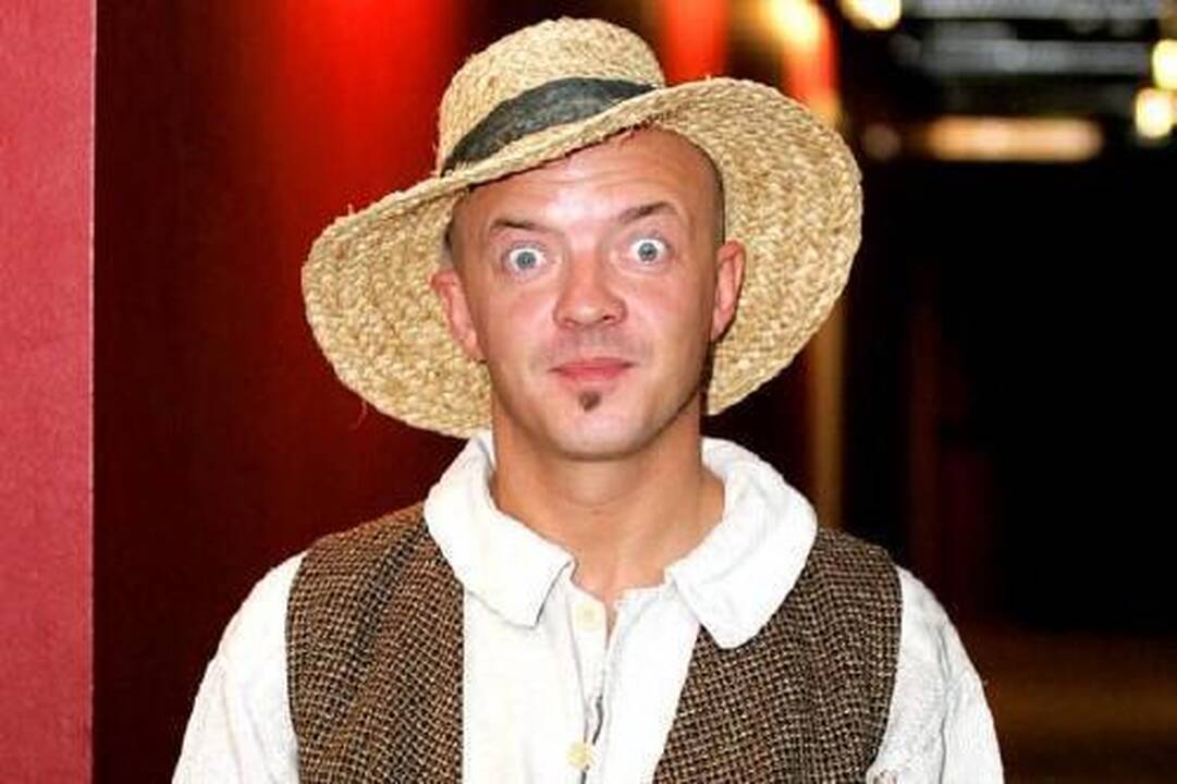 Aktoriui R. Rudokui gėda, kai jį pagauna meluojant