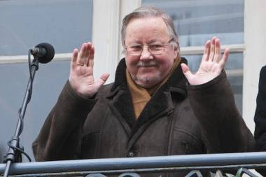 Kuklus: V.Landsbergis idėją paskelbti jį Lietuvos prezidentu įvertino skeptiškai. "Man geriau patiktų, kad tokių iniciatyvų nebūtų", – tvirtino politikas.