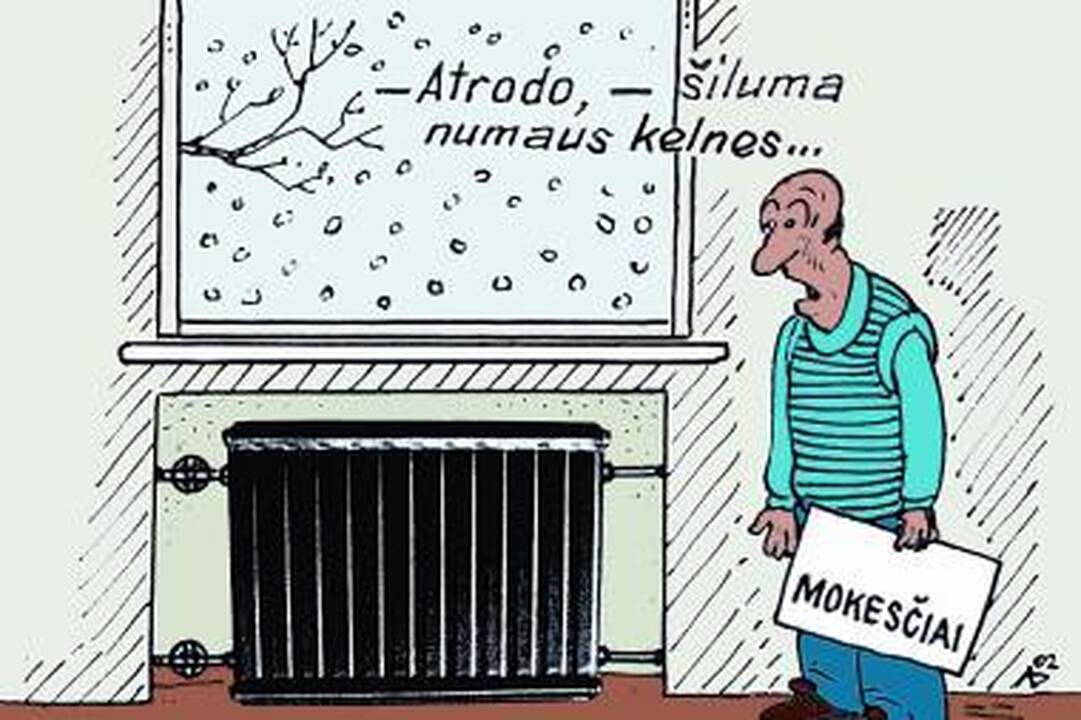 Dėl brangstančių dujų gali išaugti šilumos kaina