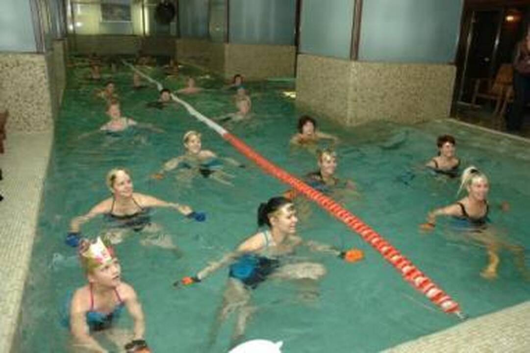 Norma: kad baseine būtų malonu maudytis, vanduo turi būti ne šaltesnis nei 26 laipsniai.