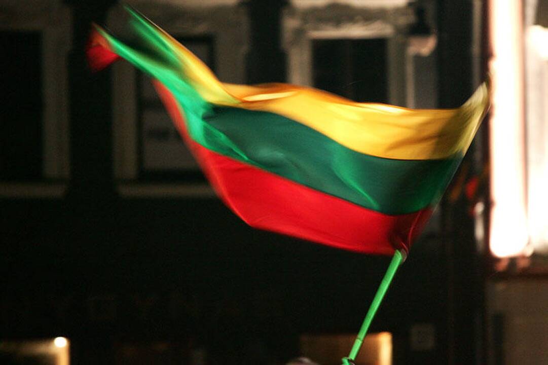 Patriotai vėliavas ir perka, ir gauna dovanų