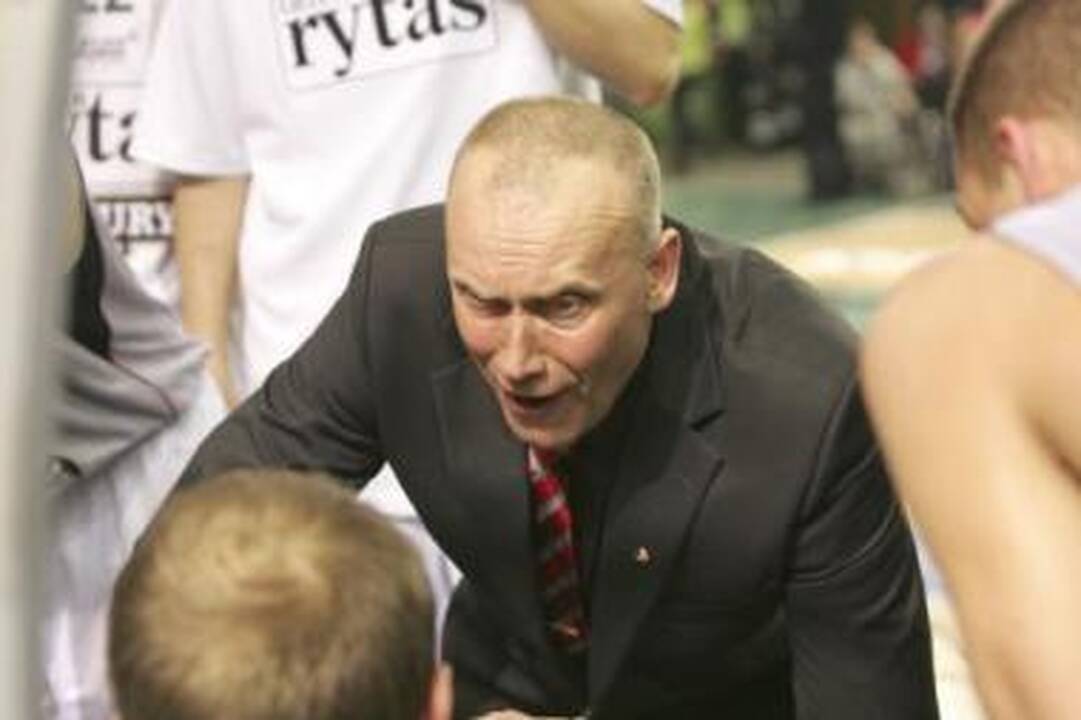 Užduotis: R.Kurtinaitis lemiamose BBL kovose turės verstis su aštuoniais žaidėjais.