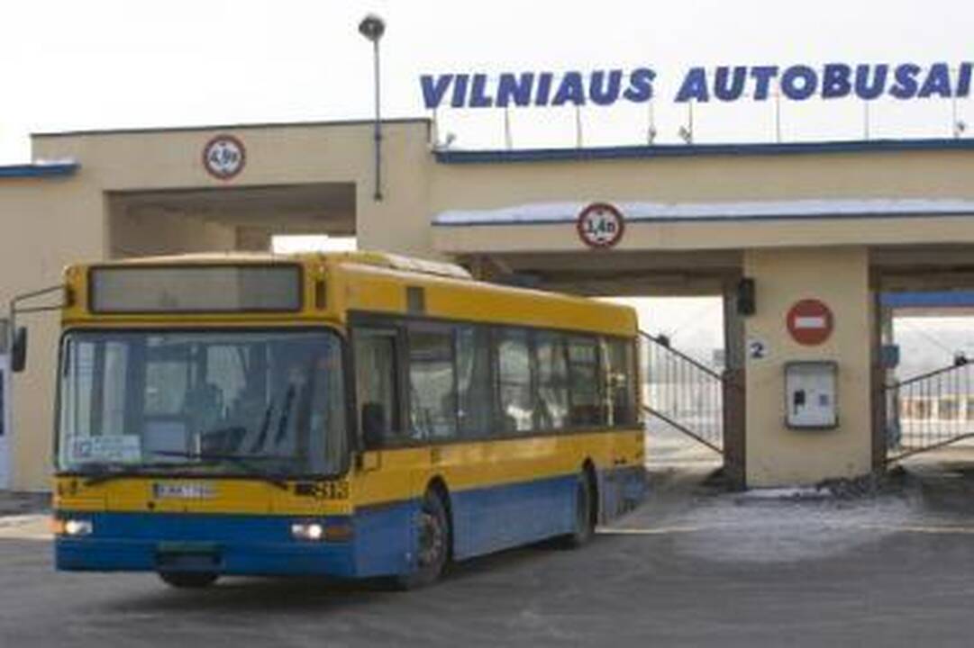 Vilniaus autobusai ir troleibusai atleisti nuo mokesčių