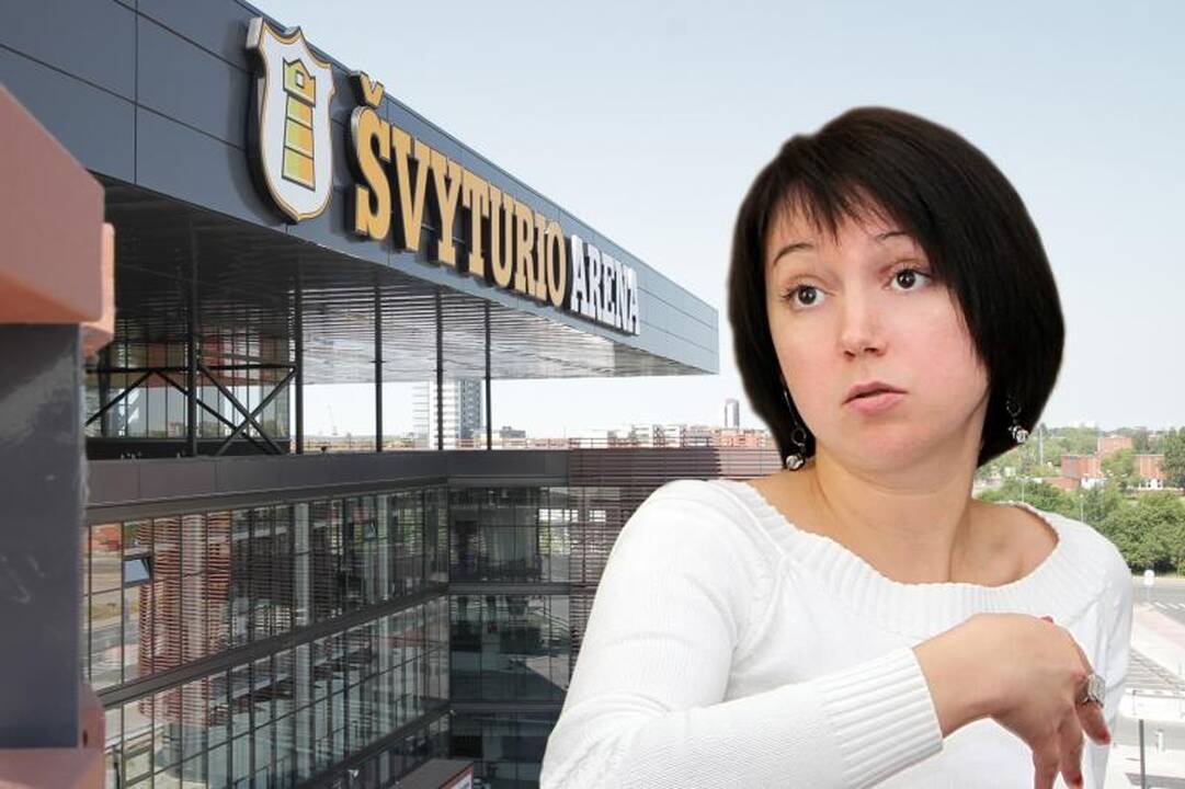 Prieš dešimt mėnesių baigta statyti Klaipėdos arena byra