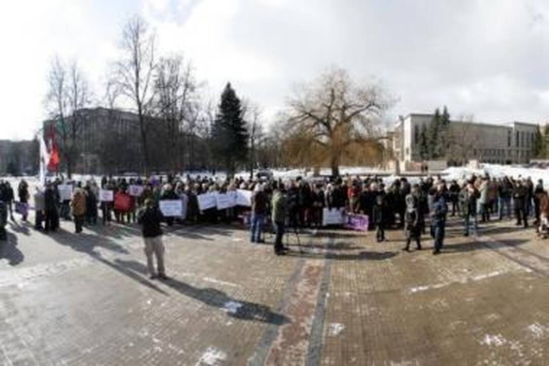Pozicija: po paskutinio Kaune surengto mitingo atsistatydinus generaliniam prokurorui Algimantui Valantinui, piketuotojams to negana.