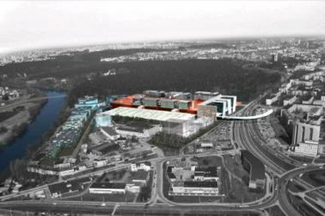 Dar vieno "Akropolio" statybos įstrigo