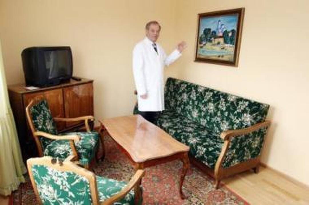 Įspūdis: pasak V.Biskio, prabangia sovietine autentika dvelkiantys kambariai įdomesni užsieniečiams nei mūsų tautiečiams.