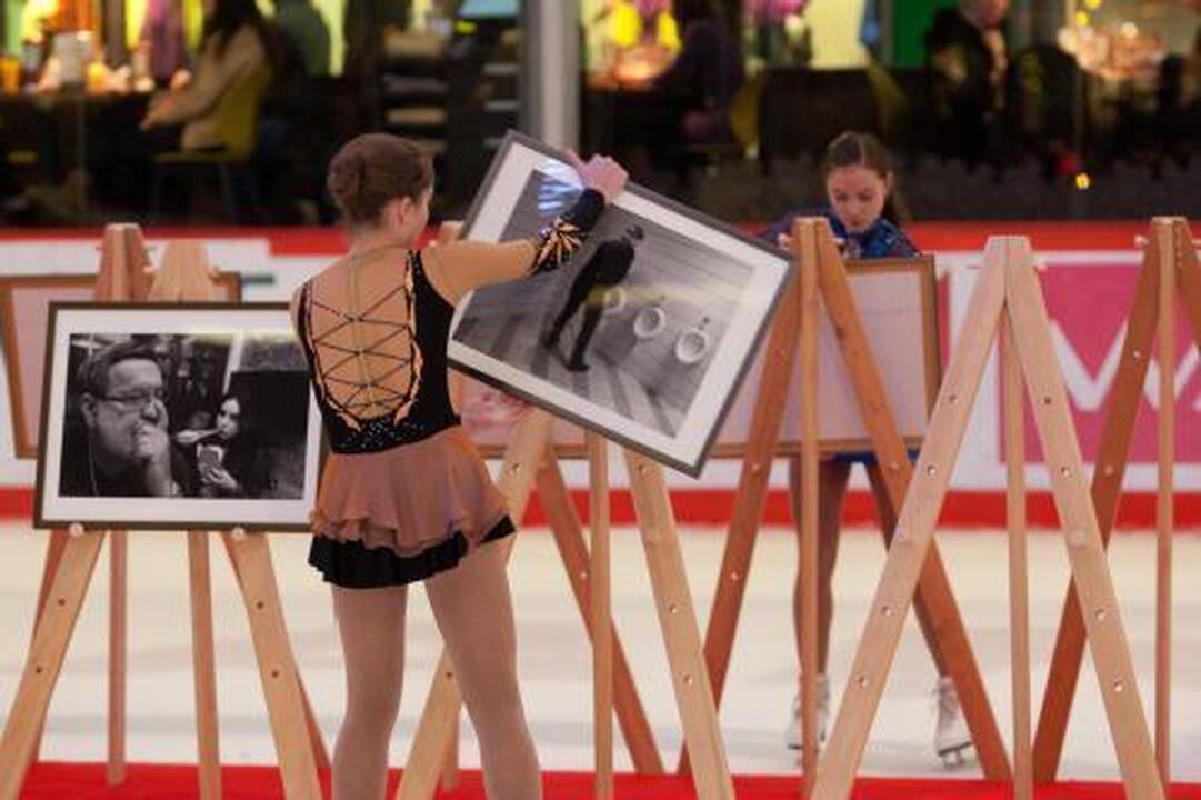 Fotografija ant ledo