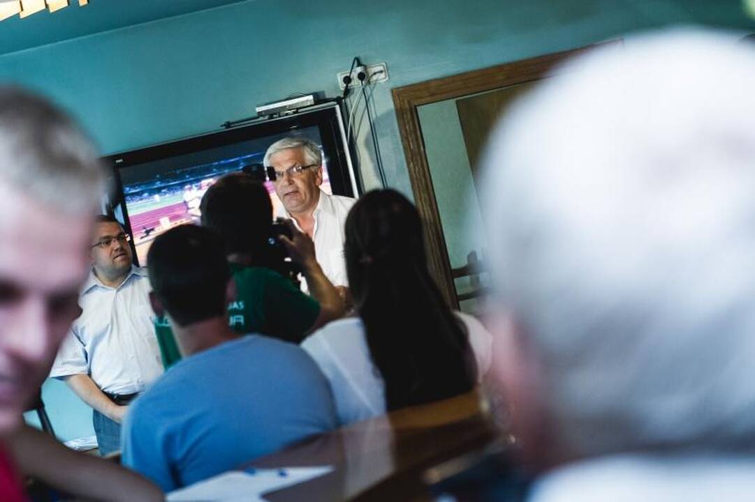 Ryžtas: prieš pasaulinę universiadą lietuviai žvangina ginklais