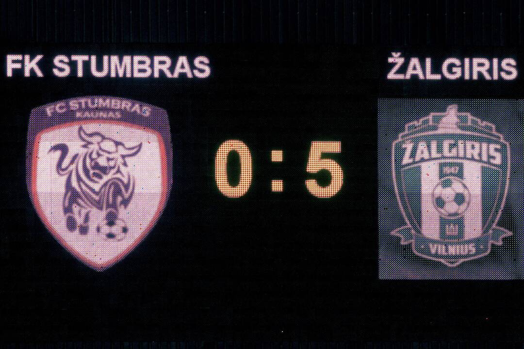 A lyga: „Stumbras“ – Vilniaus „Žalgiris“ 0:5