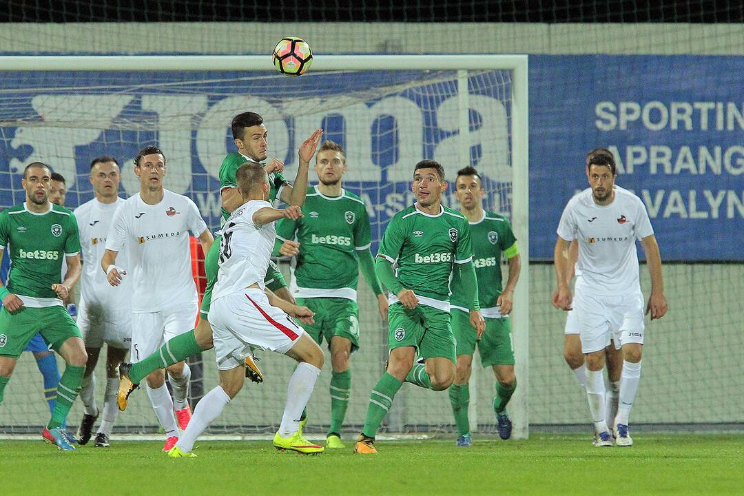 Europos lyga: „Sūduva“ – „Ludogorec“ 0:0