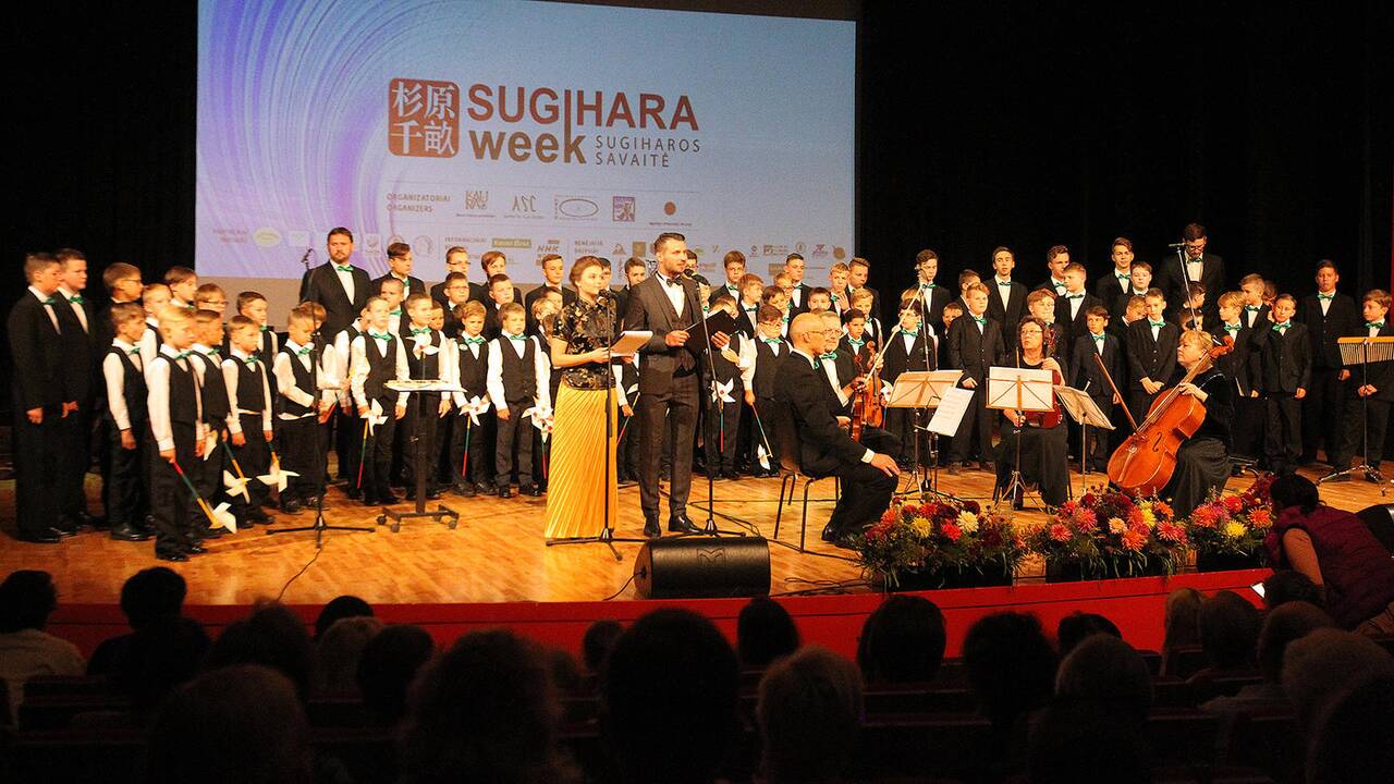 „Sugiharos savaitės” atidarymas