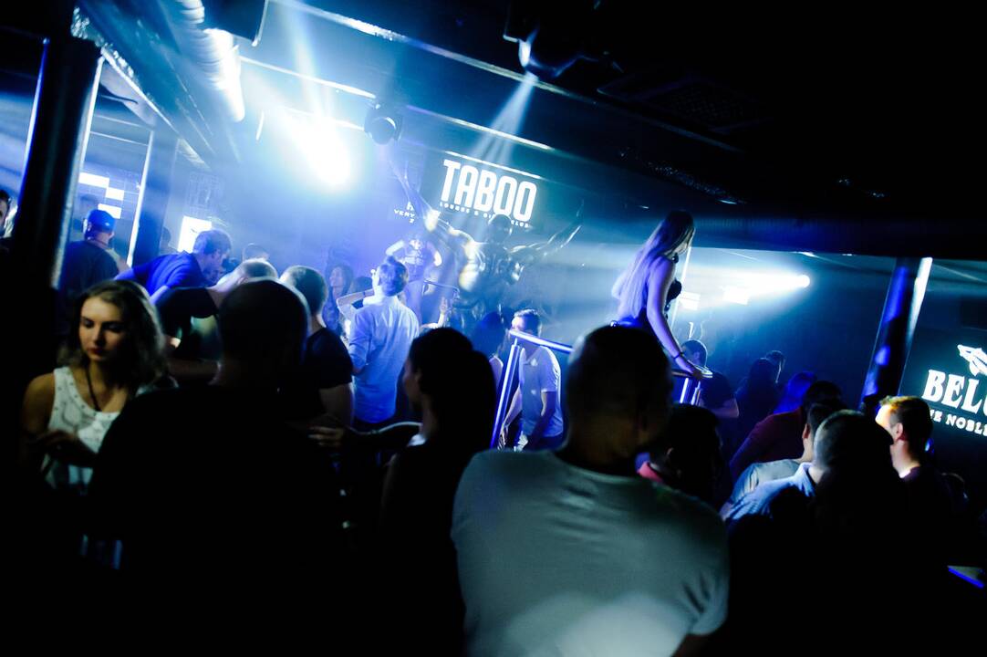 Naktinės šėlionės Kauno klube „Taboo“