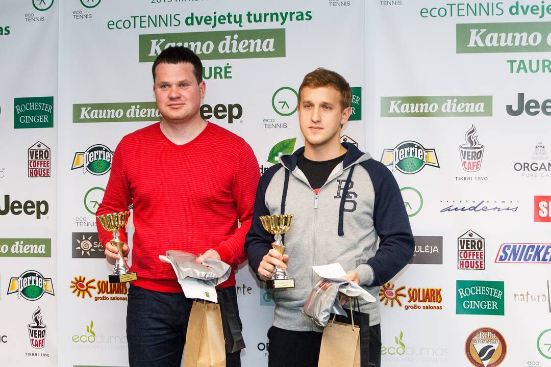 Ecotennis dvejatų turnyras „Kauno dienos taurė“