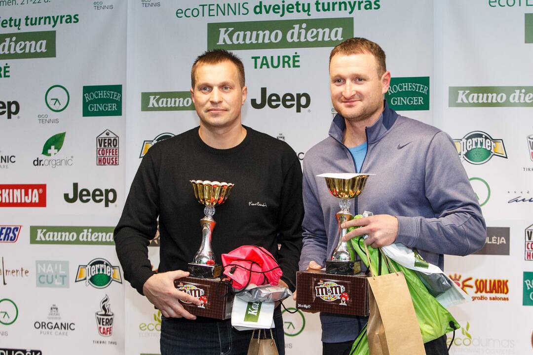 Ecotennis dvejatų turnyras „Kauno dienos taurė“