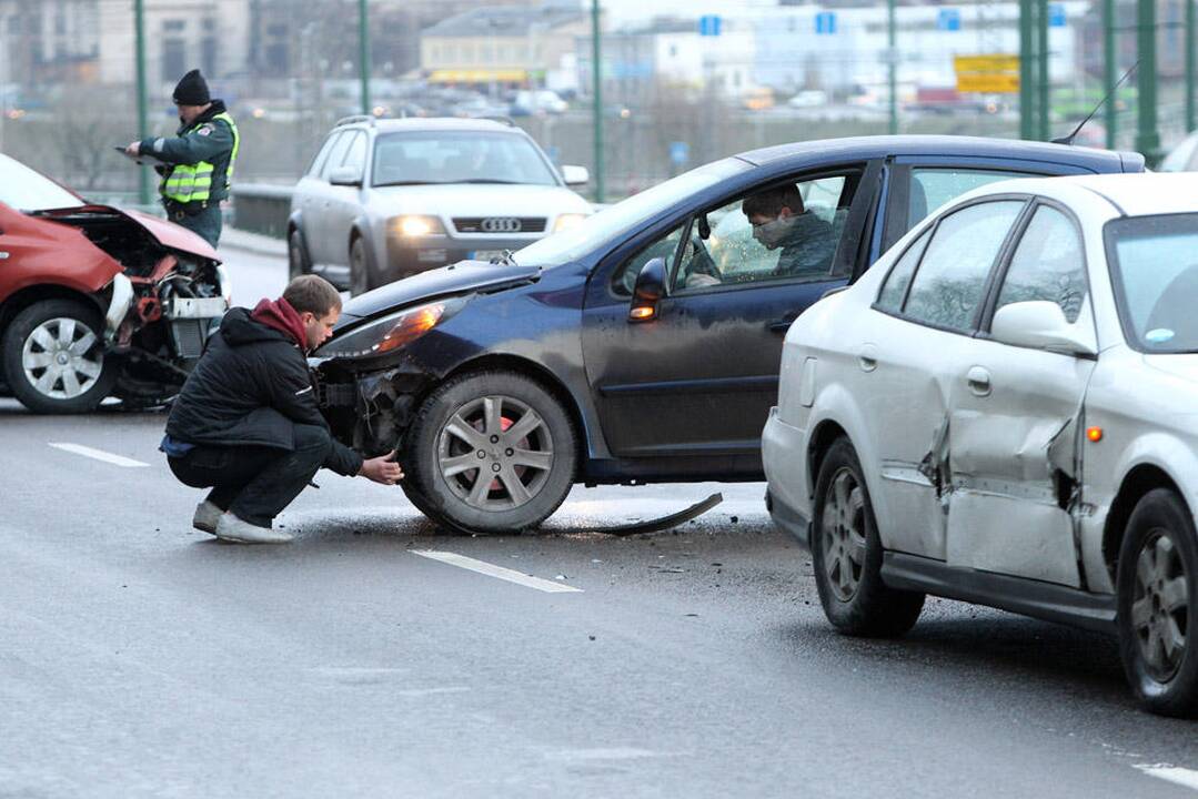 Avarija Europos prospekte