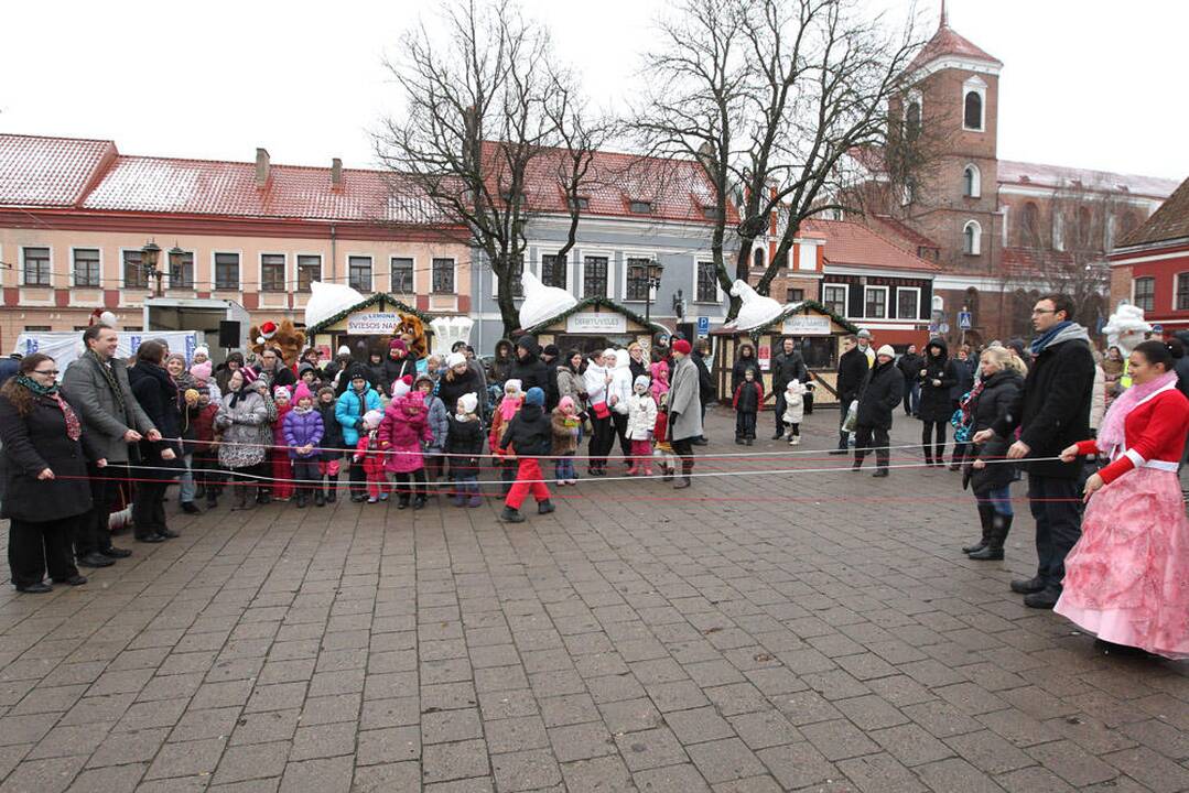 Kalėdų miestelio atidarymas