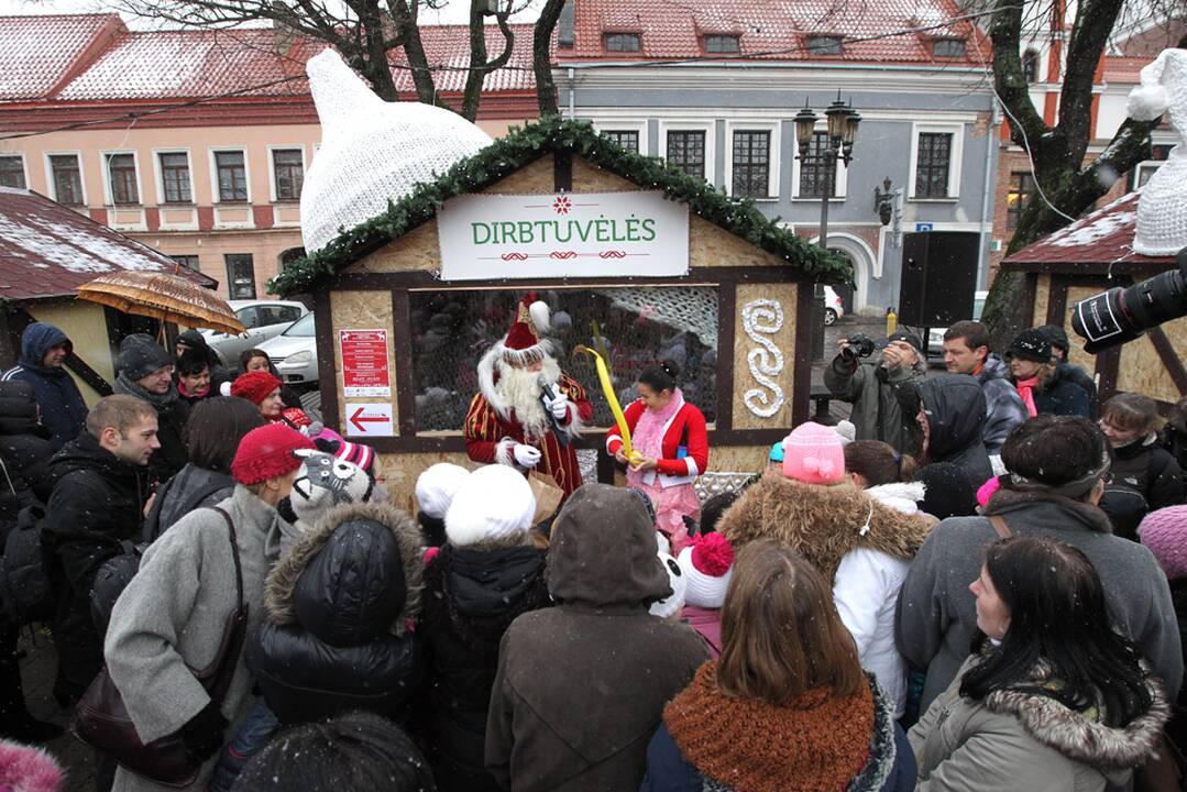 Kalėdų miestelio atidarymas