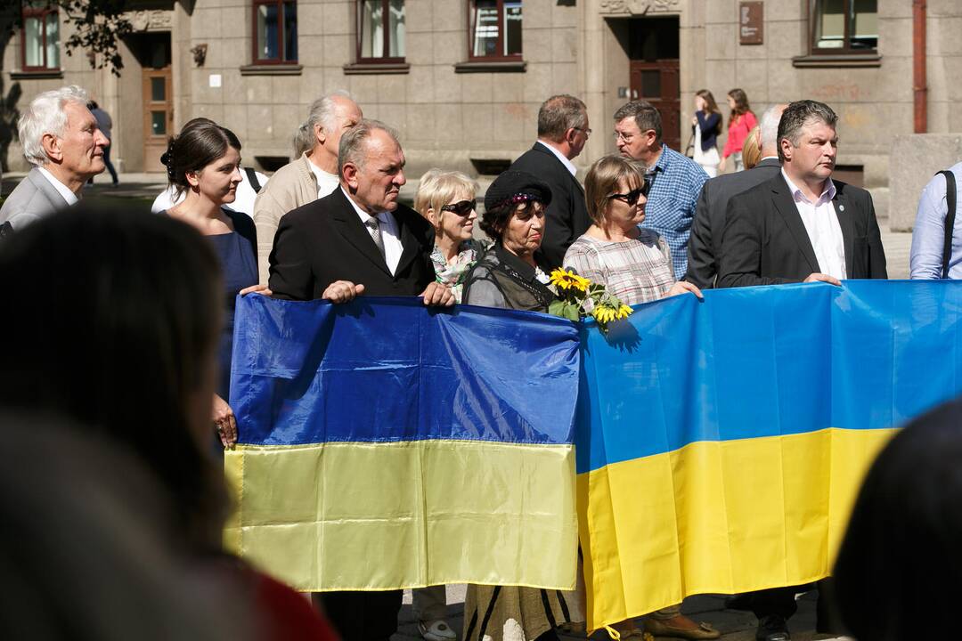 Ukrainos Nepriklausomybės dienos minėjimas