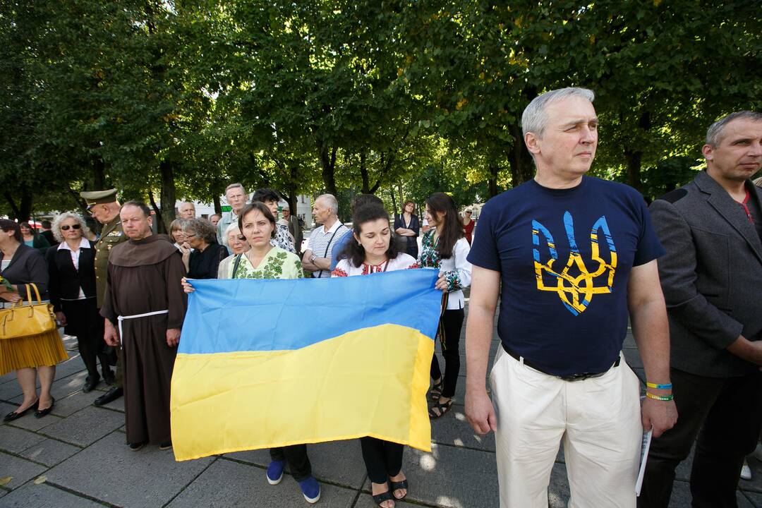 Ukrainos Nepriklausomybės dienos minėjimas