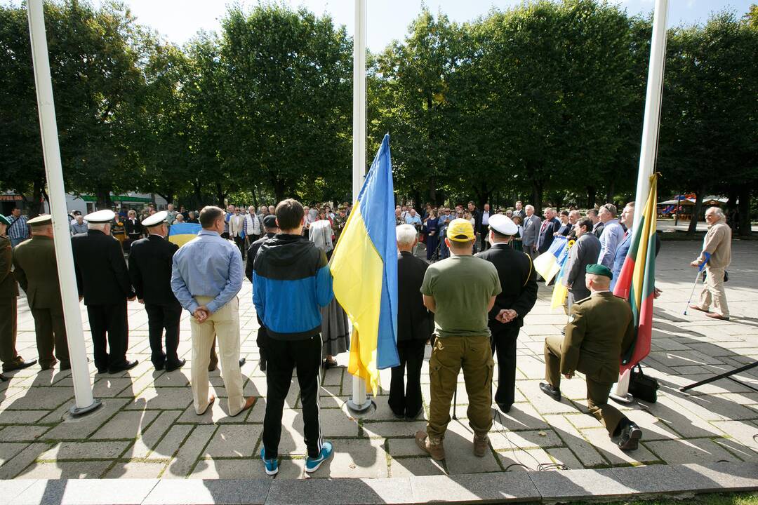 Ukrainos Nepriklausomybės dienos minėjimas