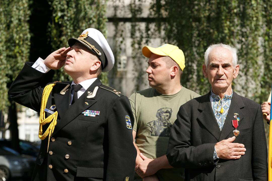 Ukrainos Nepriklausomybės dienos minėjimas